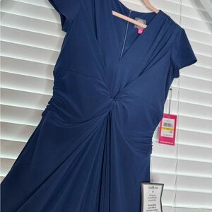 Elegant Navy Blue Jumpsuit
